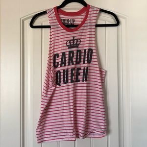 Striped Workout Tank